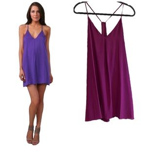 Alice + Olivia Purple Dress
